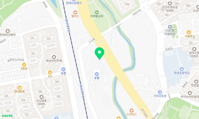 신주옥 오산점 위치 지도
