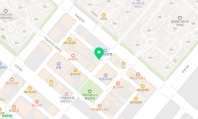 편백회관 본점 위치 지도