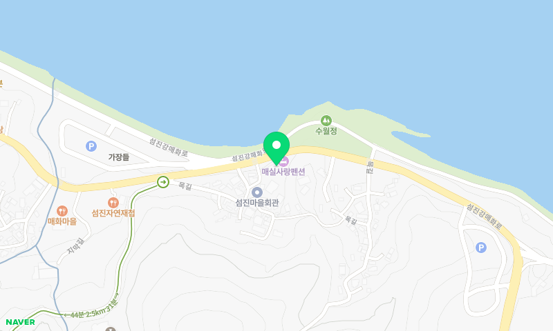 광양참매실농원 위치 지도