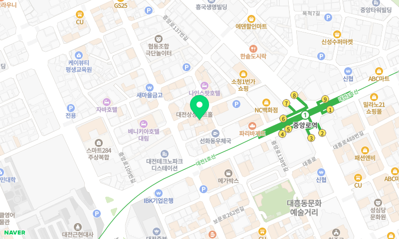 광천식당 위치 지도