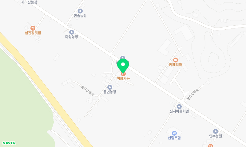이화가든 위치 지도