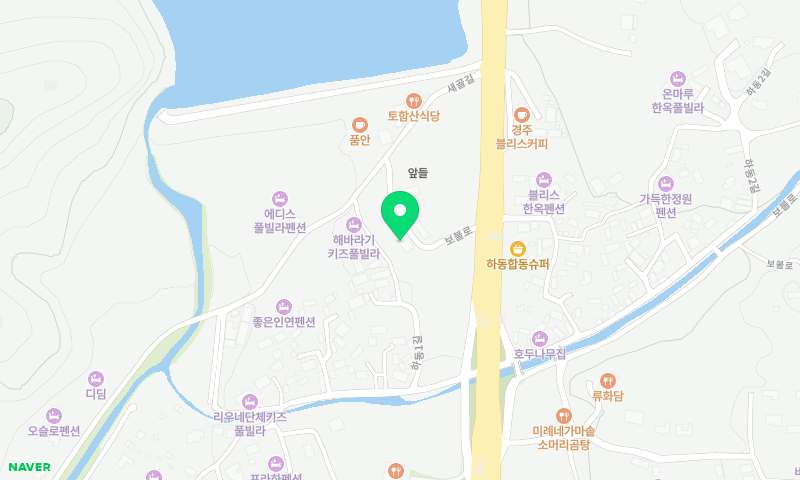 쑥부쟁이 위치 지도