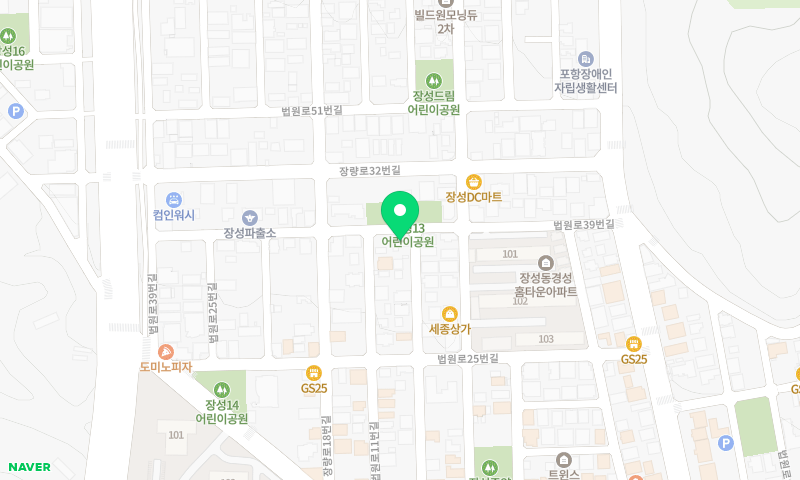 이조밀면 위치 지도