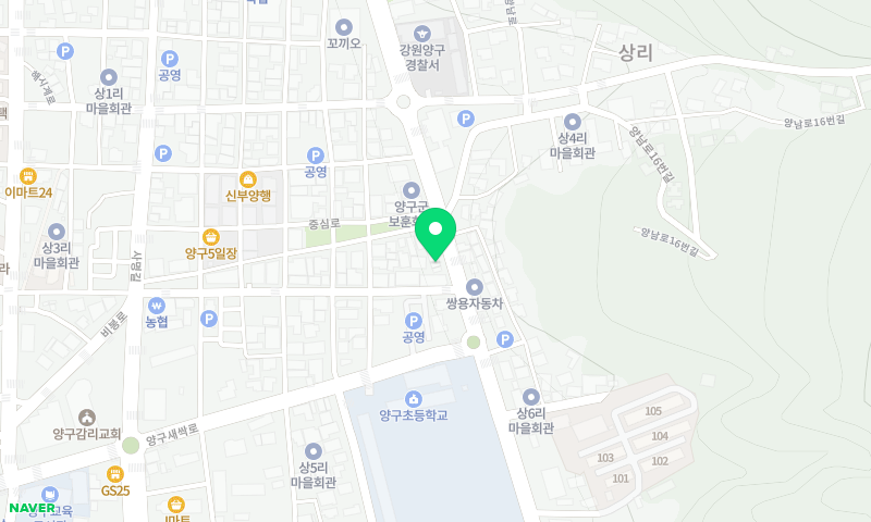 카페033 위치 지도