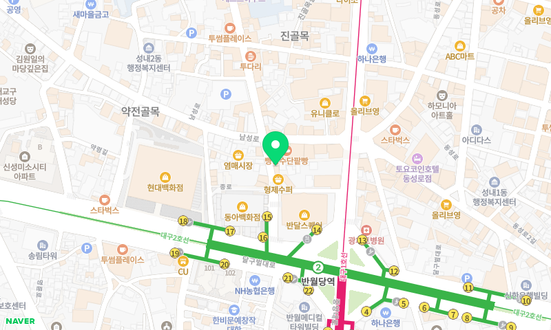 뉴욕통닭 위치 지도
