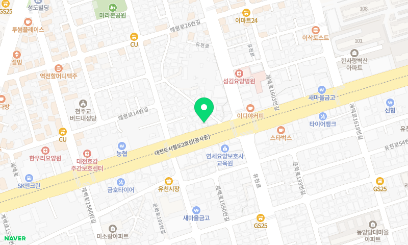이모네소머리국밥 위치 지도