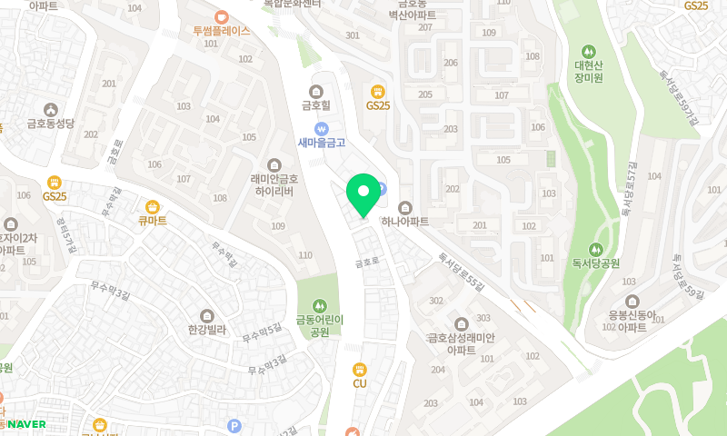 파르코 무수막 위치 지도
