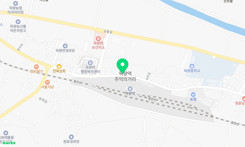 행운다방 위치 지도