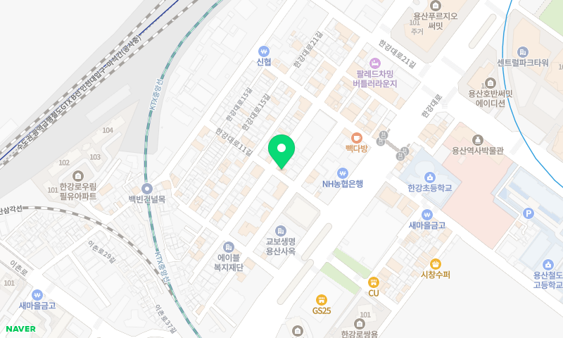 바다약방 용산점 위치 지도