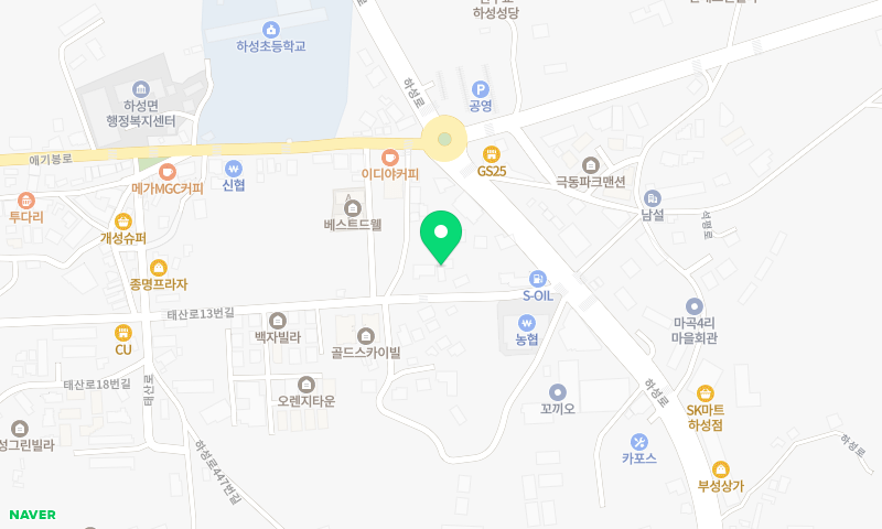 삼흥떡방앗간 위치 지도
