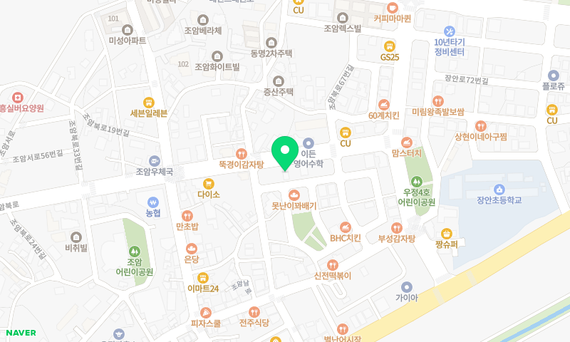 조암순메밀막국수 위치 지도
