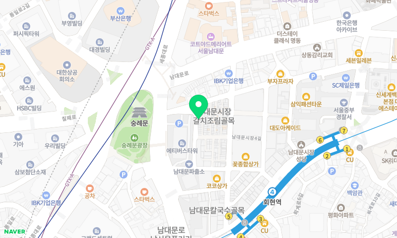 숭례분식 위치 지도