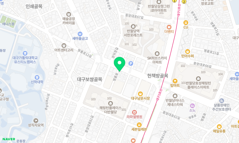 남문콩국 위치 지도