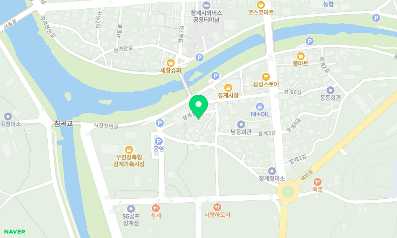 양지가마솥순대국밥 위치 지도