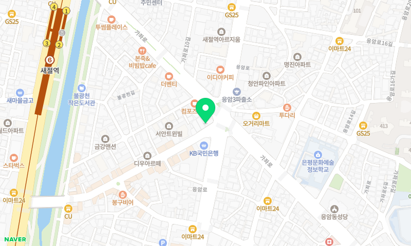 송내과의원 위치 지도