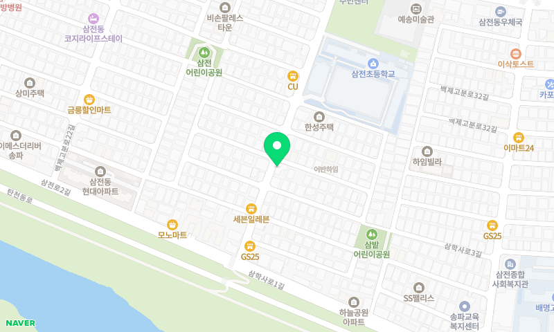 부농정육식당 위치 지도