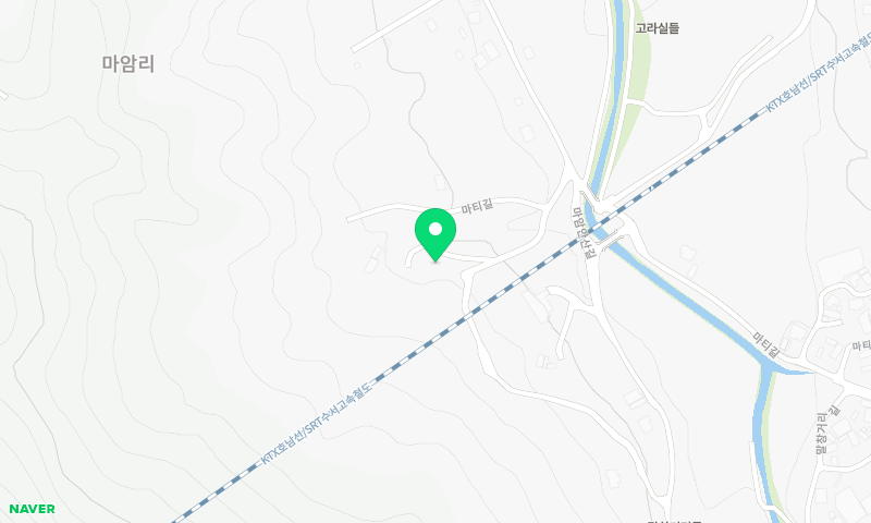 소나무집 위치 지도