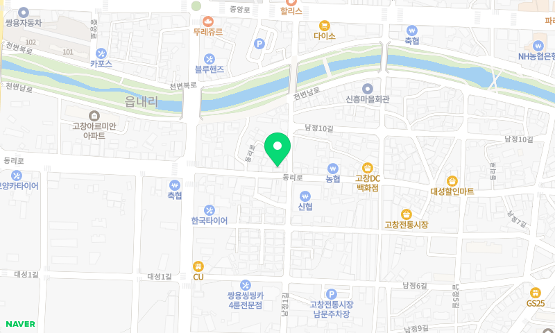 나래궁 위치 지도